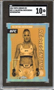 2024 Topps Valentina Shevchenko Representing SSP SGC 10 - Picture 1 of 1