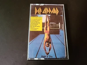 Def Leppard High 'N' Dry Cassette Tape Vintage 1984 PolyGram Records Plays - Picture 1 of 8