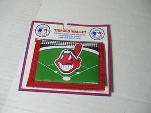 NEU 1998 CLEVELAND INDIANS DREIFACH FALTBARE GELDBÖRSE MLB - Bild 1 von 2