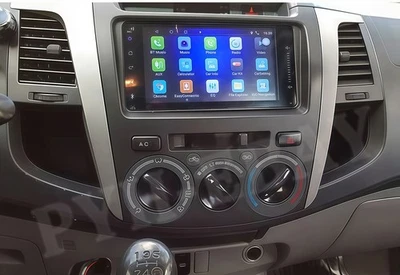 For  2005-2014 Toyota Hilux Android 13 Carplay 4+64GB Stereo Radio GPS Navi WIFI Foto 1 de 4