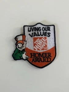 Neu Patch HOME DEPOT Living Our Values HOMER AWARD Mitarbeiter Kundenservice - Bild 1 von 2