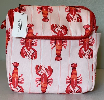 Vera Bradley Insulated Lunch Crossbody Bag LOBSTER CLAUSE ~ NWT - Image 1 of 4