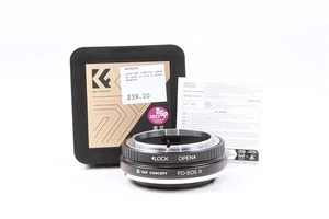 Adattatore da obiettivo K&F Concept Canon FD a attacco EOS R usato - Foto 1 di 7