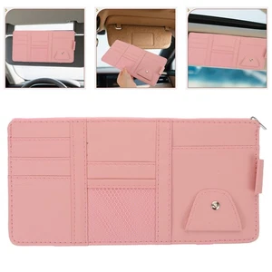  KFZ Zulassungshalter Visier Sonnenbrille Clip Multi-Pocket Kartenhülle Etui - Bild 1 von 20
