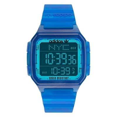 Reloj Pulsera ADIDAS STREET DIGITAL ONE GMT AOST22047 Silicona Azul Digital Foto 1 de 4