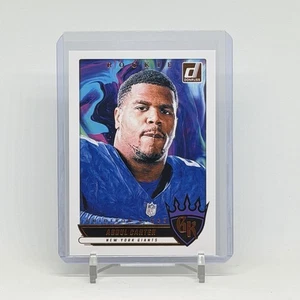 2025 Donruss ABDUL CARTER #RGK-ACR RC Rookie Gridiron Kings - New York Giants - Bild 1 von 2