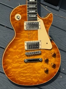 1982 Gibson Les Paul Std. 80 Heritage Elite 1 of a kind Quilted Maple & Minty. - Picture 1 of 14