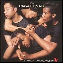To Whom It May Concern von Pasadenas | CD | Zustand sehr gut - Bild 1 von 2