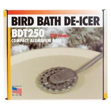 API BDT250 Silver 250 Watts Bird Bath De-Icer with Aluminum Base