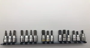 socket set mix lot 16 pieces different brand and sizes”kobalt,duralast,and More - Picture 1 of 9