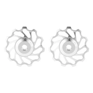 2pcs Bike Ceramic Pulley Lightweight Alloy Rear Derailleur For QH1 - Picture 1 of 2
