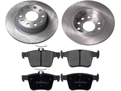 PARA VW GOLF GTD MK7 2012-2020 272MM DISCOS DE FRENO TRASEROS SÓLIDOS X2 Y JUEGO DE PASTILLAS OEM Foto 1 de 4