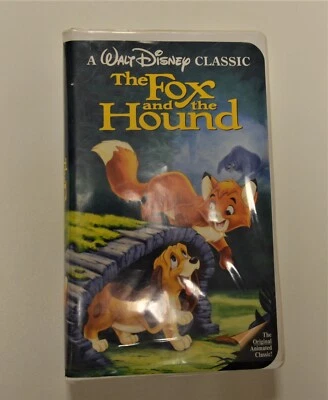 RARE Black Diamond Edition The Fox and the Hound VHS Tape - Walt Disney Classics - Image 1 of 4
