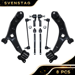 SVENSTAG Control Arm Kit With Stabilizer Link for 2004-2014 Mazda 3 5 - 8Pcs
