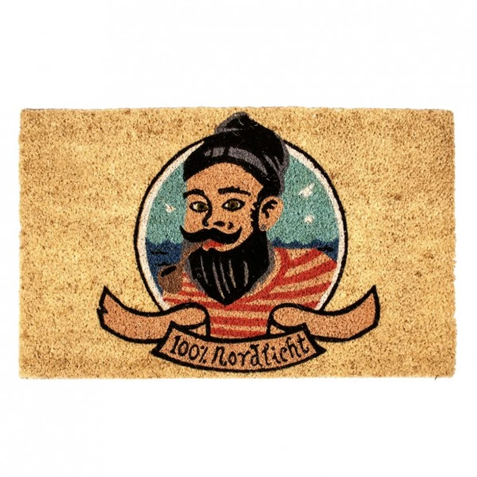 pad Korkfaser Fußmatte Sailor Nordlicht  45x75 cm 100% für maritimes Zuhause - Bild 1 von 1