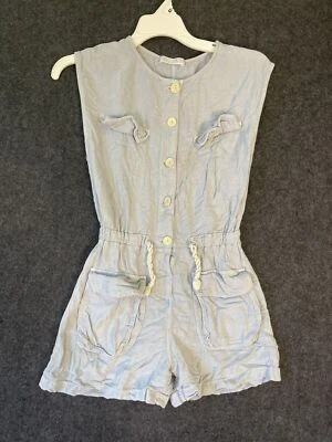  Mameluco vaquero sin mangas Zara Kids talla 10  Foto 1 de 4