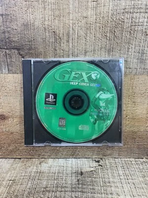 Gex 3: Deep Cover Gecko (PlayStation 1, 1999) PS1 Game Disc Only Tested Working - Image 1 of 4