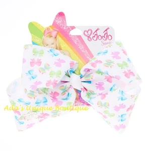 JoJo Siwa Large Bows Signature Hair Bow Dance Hair Bow Cheerleader Big Bows - Picture 1 of 6