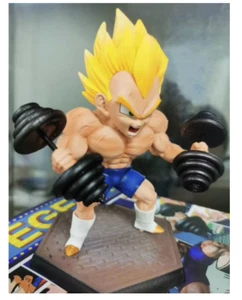 Dragon Ball Z Vegeta Bodybuilding gym room decoration Weight Lifting inspiration - Picture 1 of 3