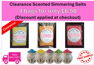 Clearance Scented Sizzlers/Simmering Granules/Crystals/Salts for Burner/Warmer - Picture 1 of 91