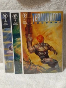 Terminator Endgame #1 2 3 Comic Book Set Complete Mini Series Dark Horse - Picture 1 of 4