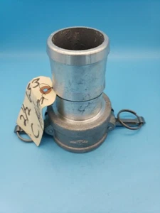 NEW Bench Stock Item, KAMLOK 633-C 2", HOSE SHANK, Aluminum - Picture 1 of 3