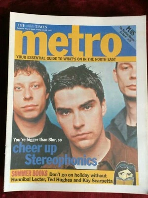 The Times METRO magazine 10-July-1999 STEREOPHONICS cover + interview (UK) - Image 1 of 2