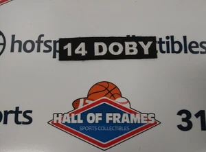 CLEVELAND INDIANS LARRY DOBY #14 COMMEMORATIVE PATCH 1.5X5 INCHES! - Picture 1 of 2