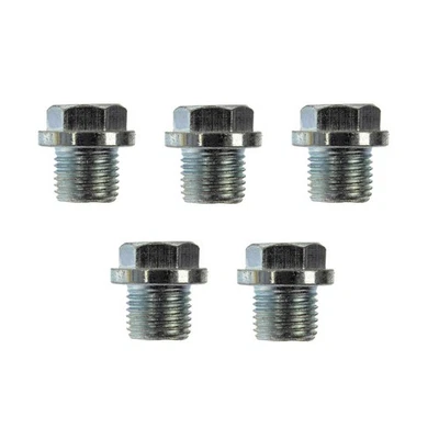 For Jaguar XJ12/XJS 1990-1992 Oil Drain Plug | 5 Pieces | Steel Material Silver - Image 1 of 4