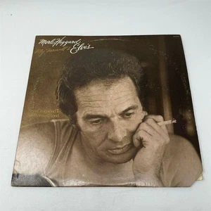 Merle Haggard My Farewell to Elvis LP Vinyl Record 1977 Country Music - Picture 1 of 4