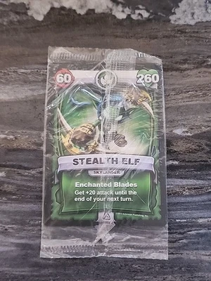 2016 SKYLANDERS BATTLECAST STEALTH ELF SKYLANDER CARD - Image 1 of 2