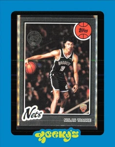 2025-26 Topps Flagship Basketball Nolan Traore-#80BK-65 RC. Brooklyn Nets - Bild 1 von 2