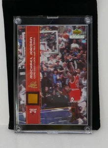 Upper Deck Michael Jordon Authentic 1998 NBA Finals Game Used Floor 502/1000 - Picture 1 of 8