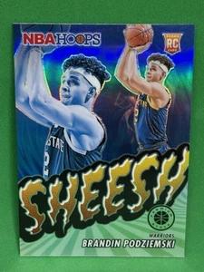 2023-24 Panini Nba Hoops Premium Stock - Sheesh Brandin Podziemski Silver (RC) - Picture 1 of 2