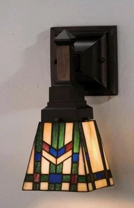 Meyda Tiffany 25894 Stained Glass / Tiffany Down Lighting Wall - Tiffany Glass - Picture 1 of 1