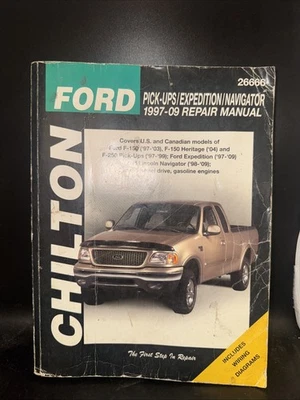 Chilton Repair Manual Ford Ranger Expedition Navigator 1997-09 26666 - Image 1 of 2