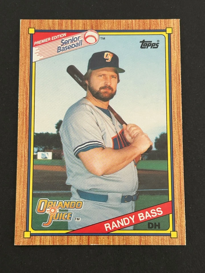 1989 Topps Senior League #50 Randy Bass Orlando Juice - Image 1 of 2