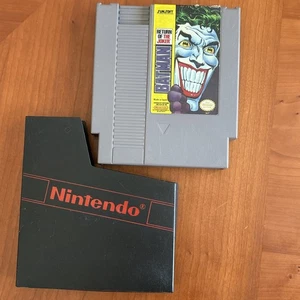 Batman: Return of The Joker NES w/ Sleeve- Nintendo 1991 -Authentic Clean Tested - Picture 1 of 10