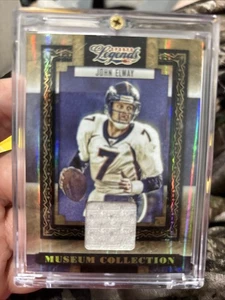 John Elway 2008 Donruss Sports Legends Game Jersey Patch #/100 HOF SP Broncos - Picture 1 of 4