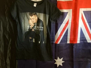 LADIES WOMENS GILDAN SOFTSTYLE SAM SMIth IN THE LONELY HOUR TOUR 2015 BAND TEE - Imagen 1 de 3