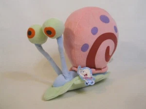 New Tags Garry The Snail plush stuffed SpongeBob 8.5" tall 2003 - Picture 1 of 4