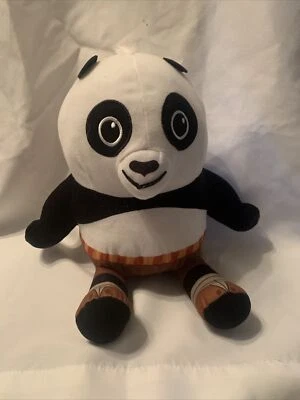 Плюшевая игрушка кунг-фу панда PO 9 дюймов большая голова мягкая игрушка Dreamworks фабрика - Изображение 1 из 4