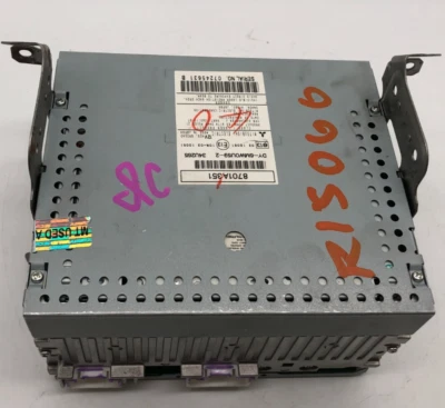 2008-2013 Mitsubishi Lancer AM FM CD Player Radio Receiver OEM A01B42037 - Image 1 of 4