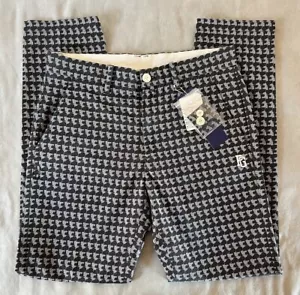 Pearly Gates x Vintage Peanuts Snoopy Print Golf Pants sz 4 NWT RARE! - Picture 1 of 11