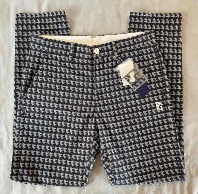 Pearly Gates x Vintage Peanuts Snoopy Print Golf Pants sz 4 NWT RARE! - Image 1 of 4