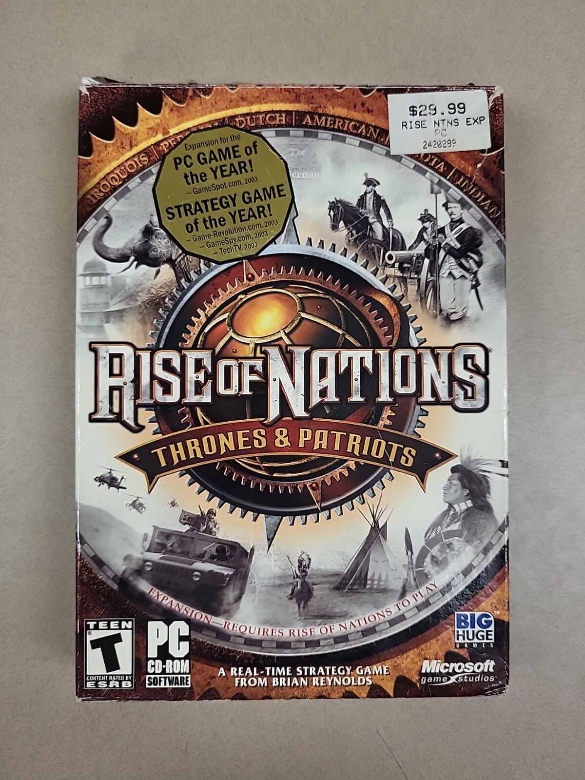 Rise of Nations: Thrones & Patriots (2004) - MobyGames