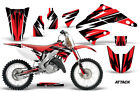 Graphics Kit Sticker Decal Wrap For Honda Cr 125/250 2002-2012 Attack Red/Black