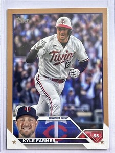 2023 Topps Update Kyle Farmer US57 Gold Border /2023