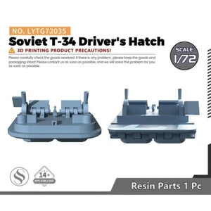 Yao's Studio LYTG72035 1/72 Model Upgrade Parts Soviet T-34 Driver's Hatch - Picture 1 of 3