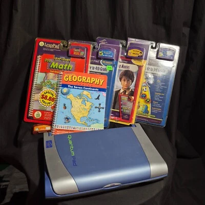 Leap Frog Quantum Leap Pad PAD, cartucho e livro VÁRIOS cada um vendido separadamente - Imagem 1 de 4